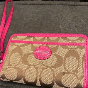 Coach Wristlet